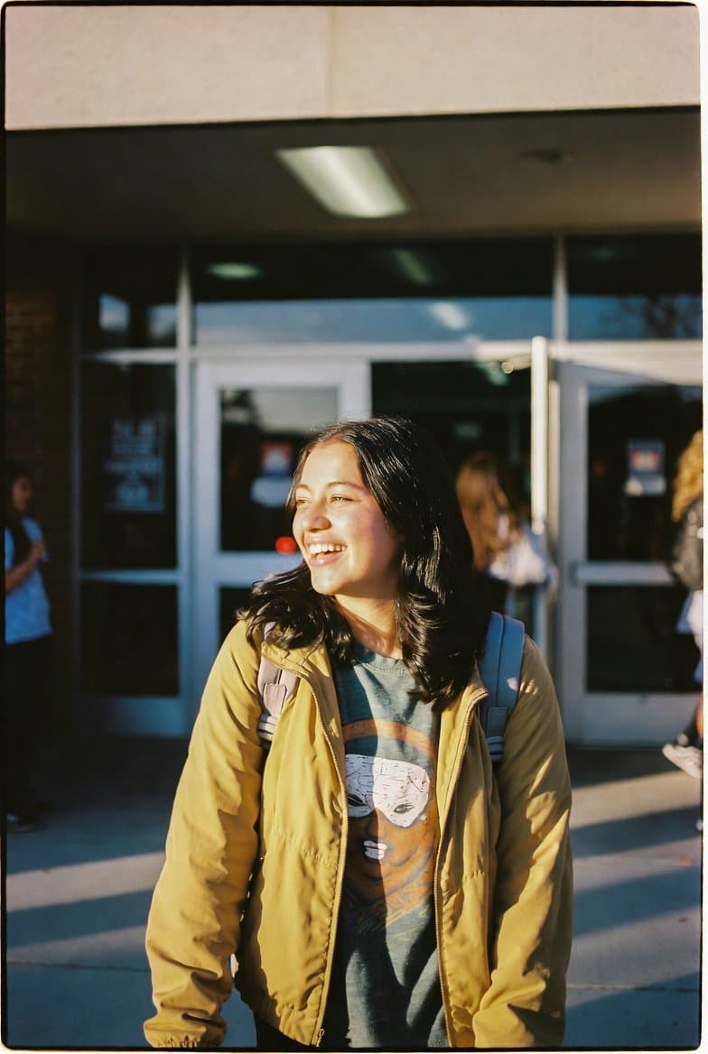 International students on an American campus